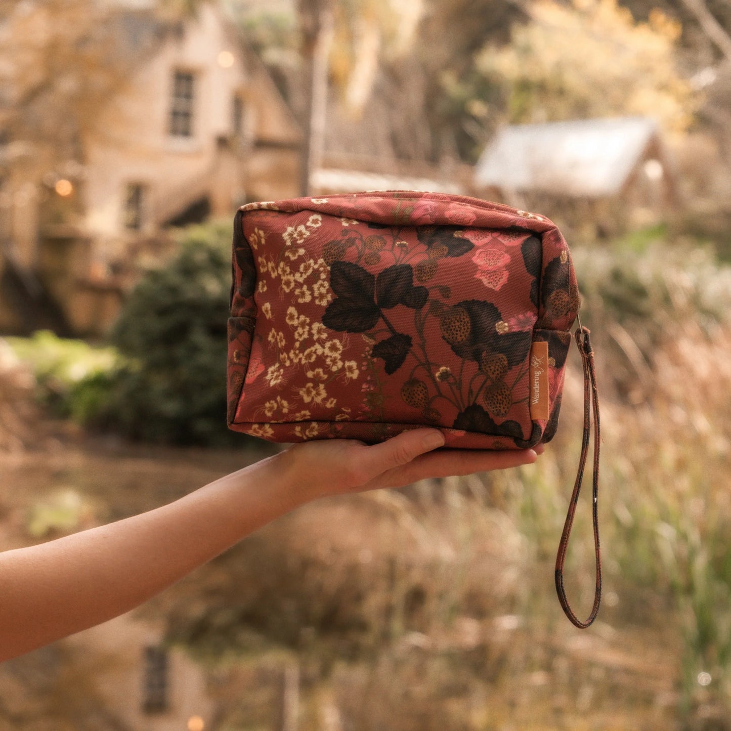 Flourish Zip Bag - Sienna- Small