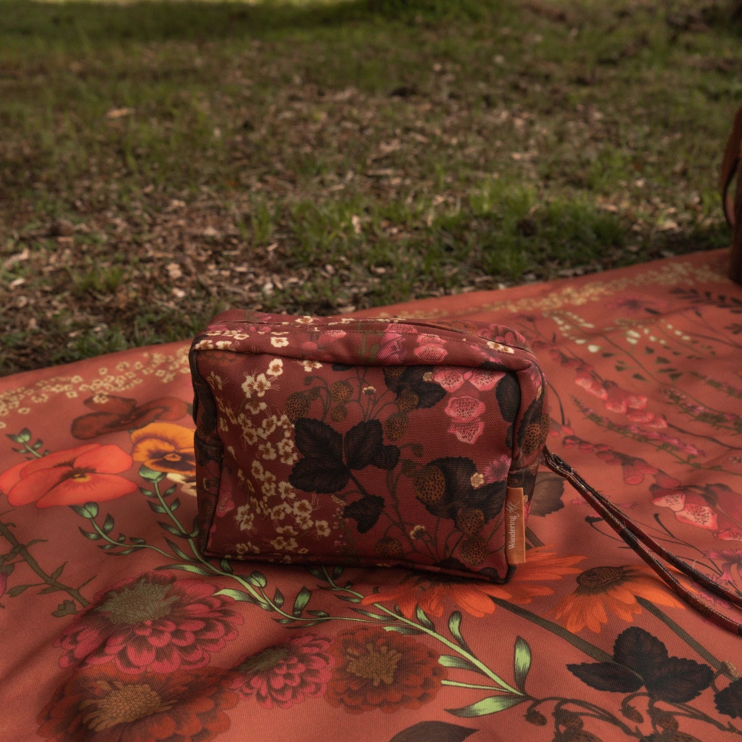 Flourish Zip Bag - Sienna- Small