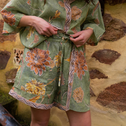 Dahlia Shorts - Moss