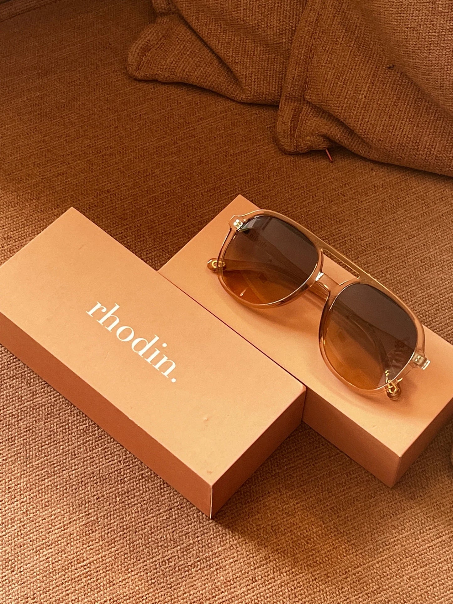 Peach Pool Sunglasses