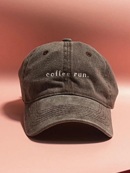 Chocolate Coffee Run Cap
