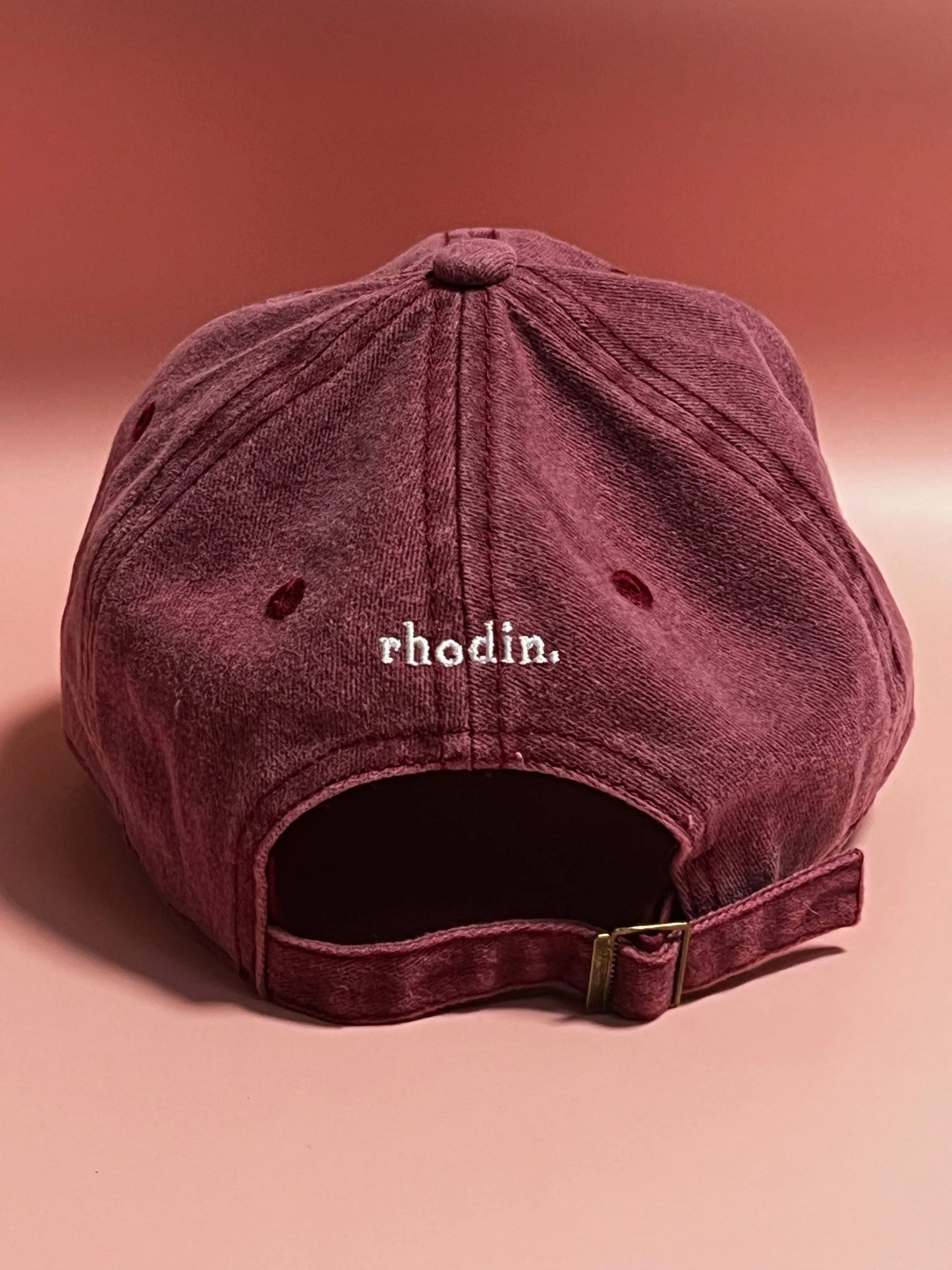 Burgundy Coffee Run Cap