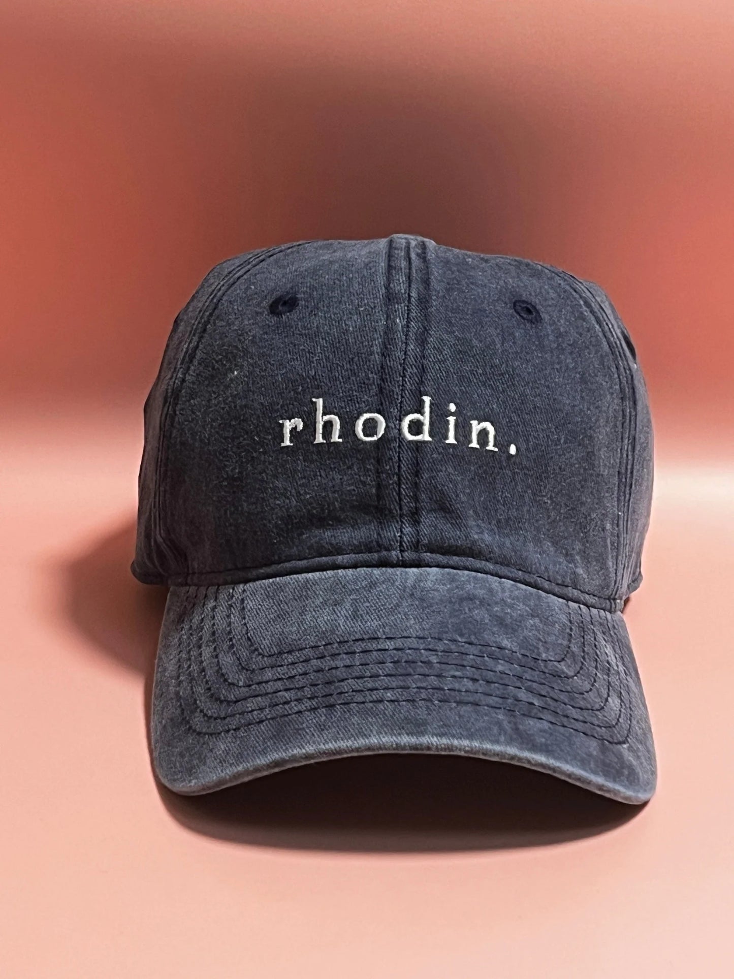 Blue Rhodin Cap