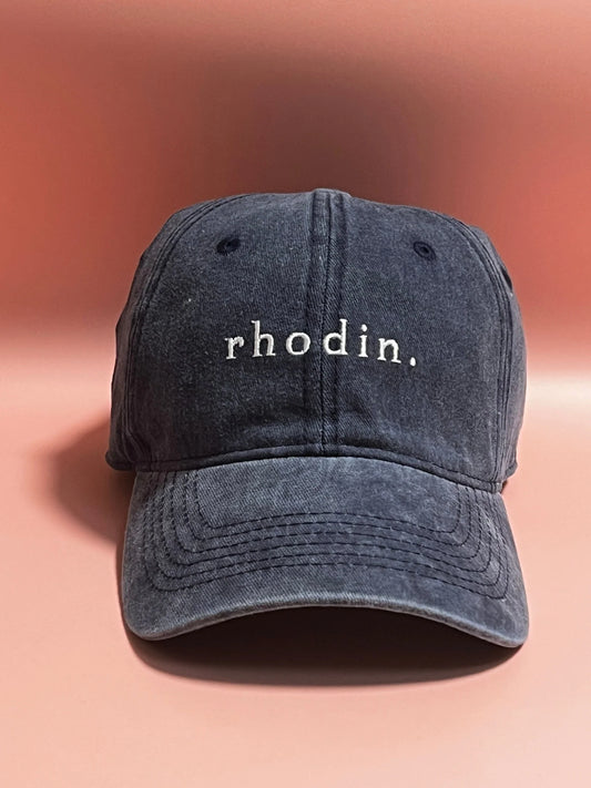 Blue Rhodin Cap