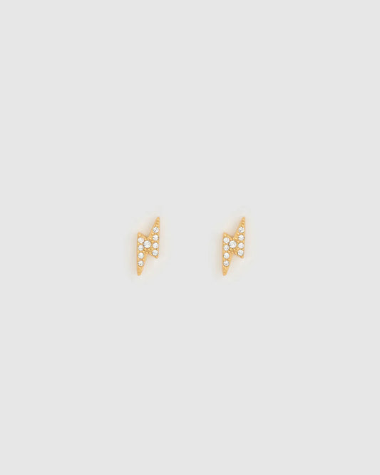 Lightning Stud Earrings