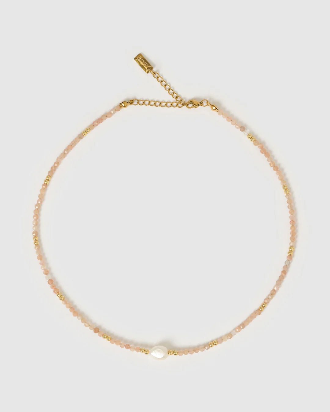 Mila Gemstone & Pearl Choker