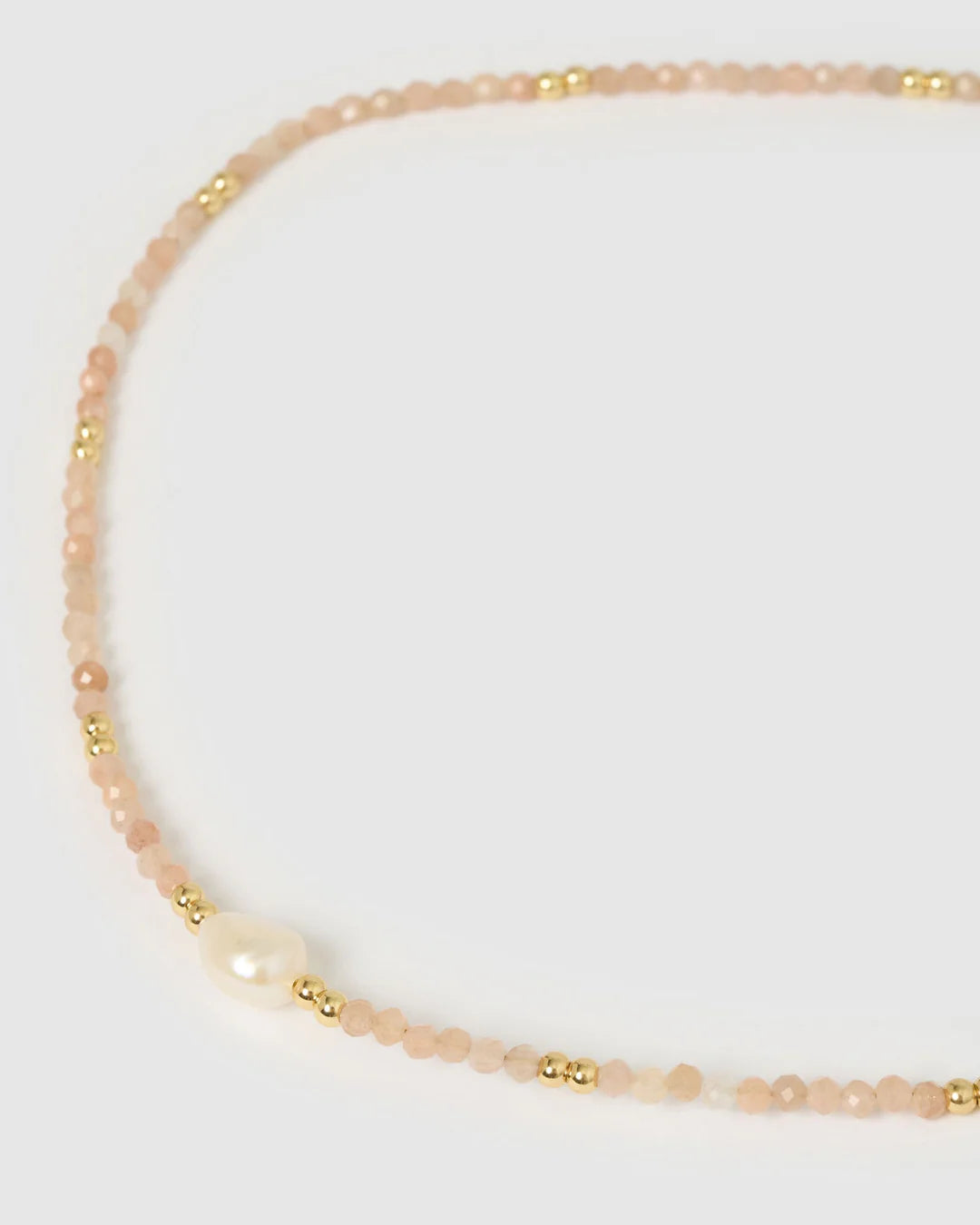 Mila Gemstone & Pearl Choker