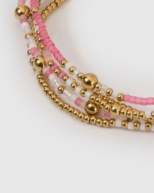 Nellie Bracelet - Bubblegum