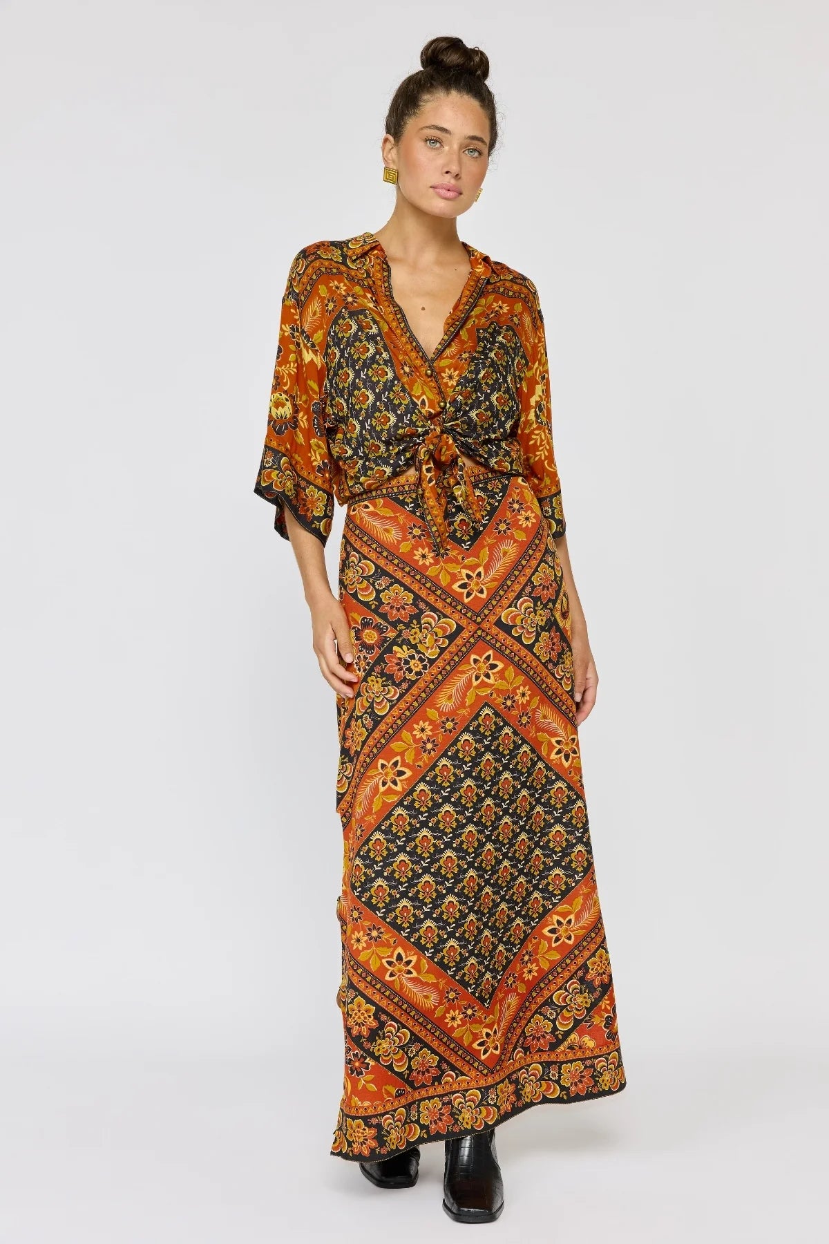 Whitney Skirt - Saffron