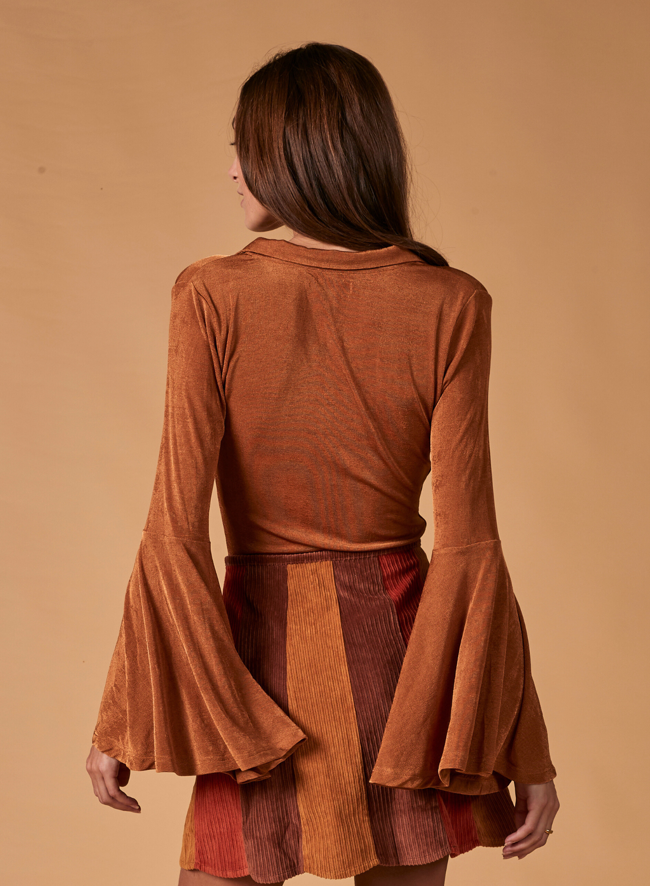 Siren Top in Caramel
