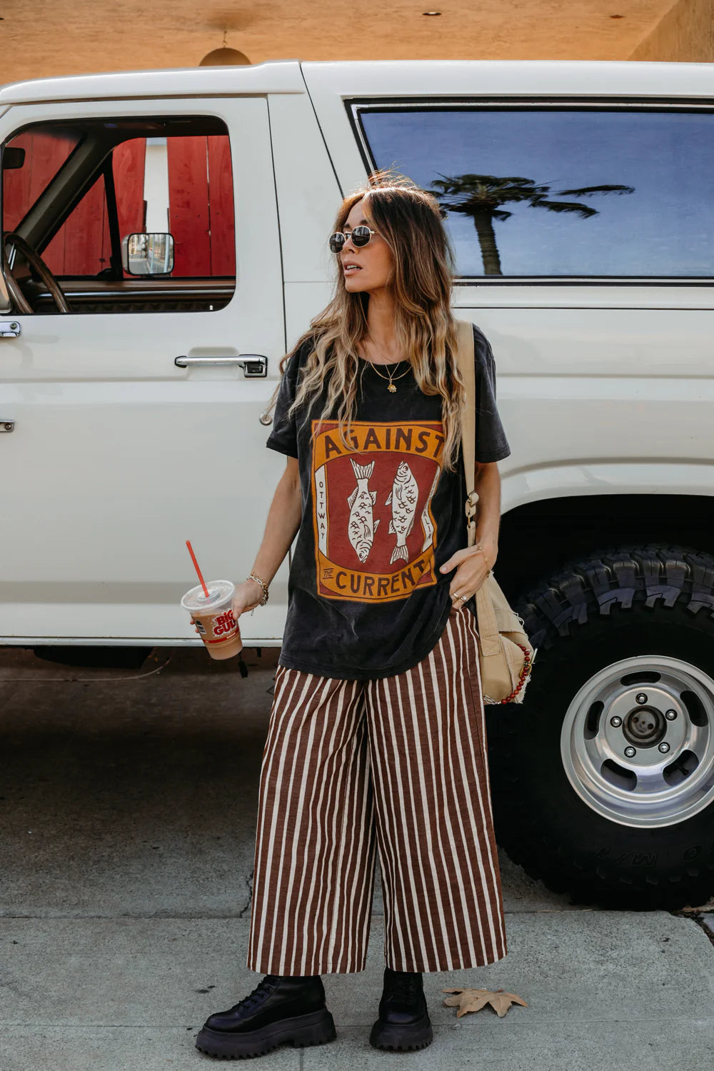 Against the Current Unisex Tee - Washed Black