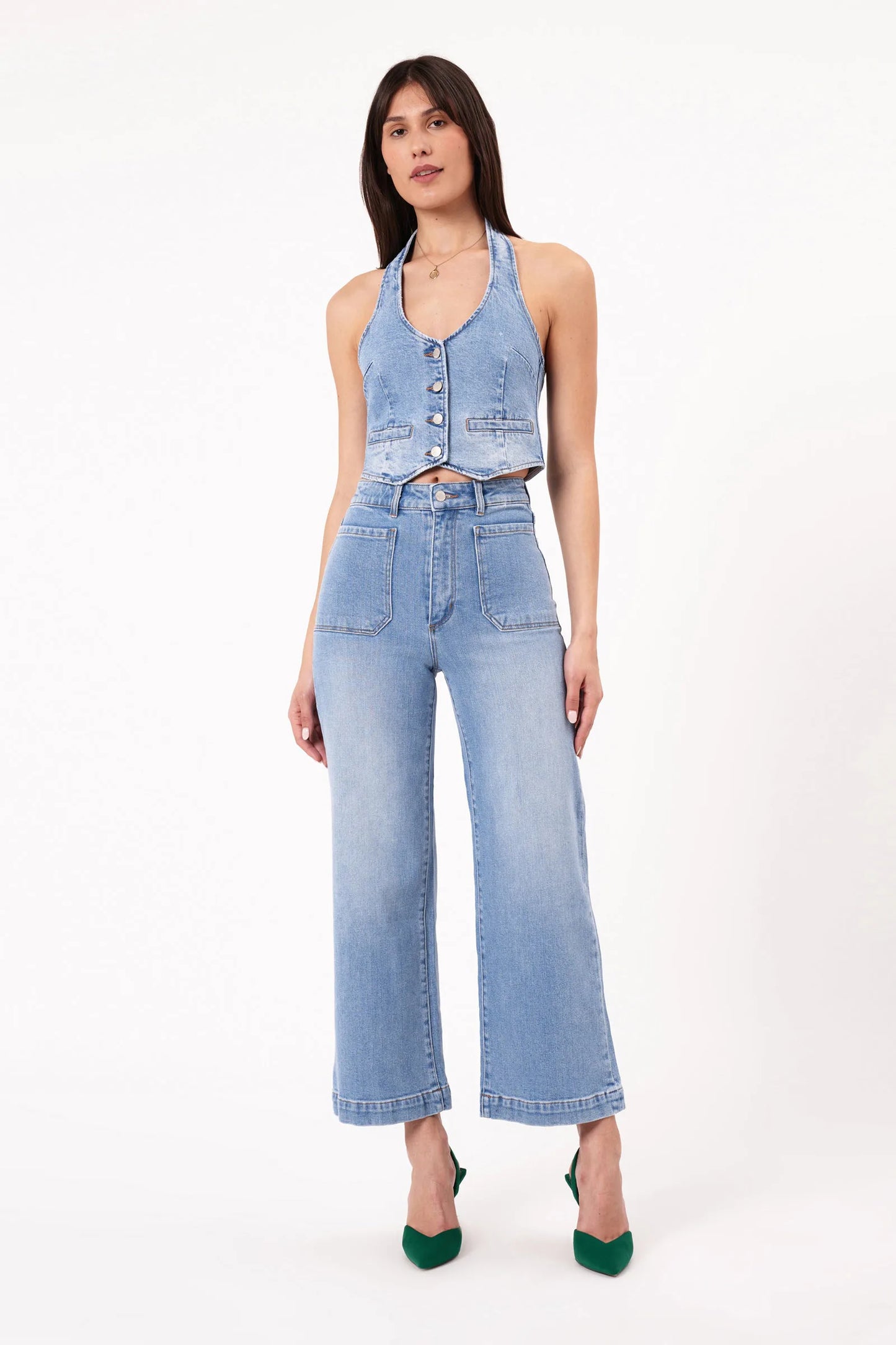 Halter Vest in Ranch