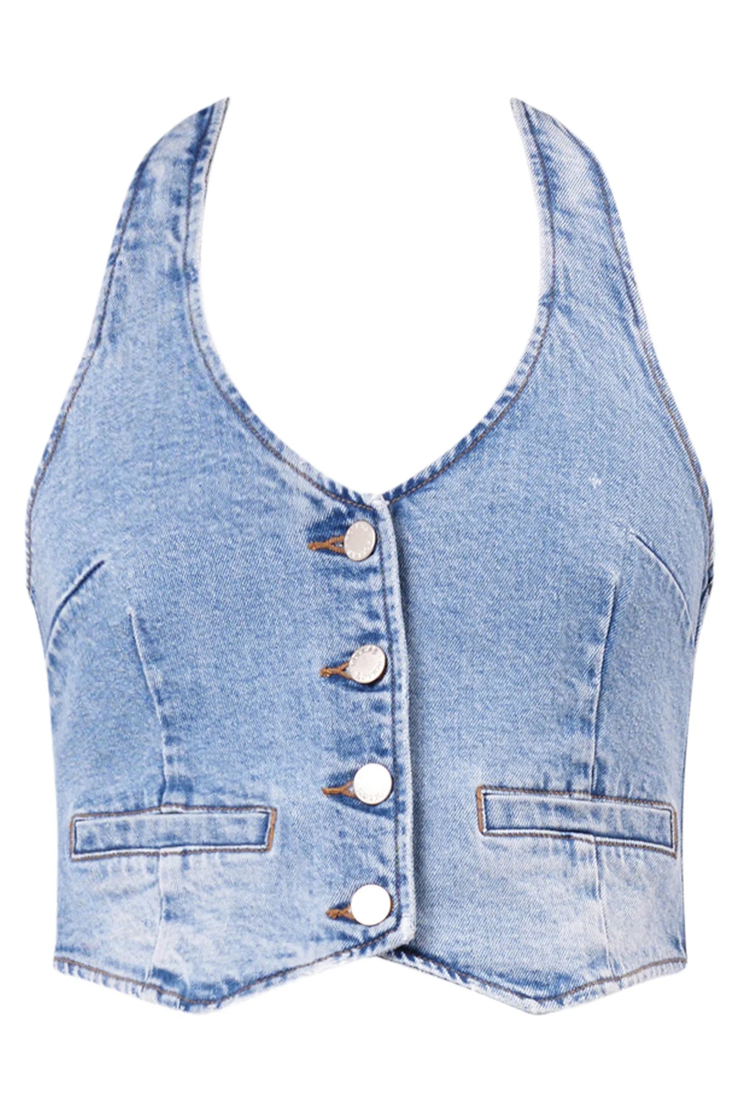 Halter Vest in Ranch