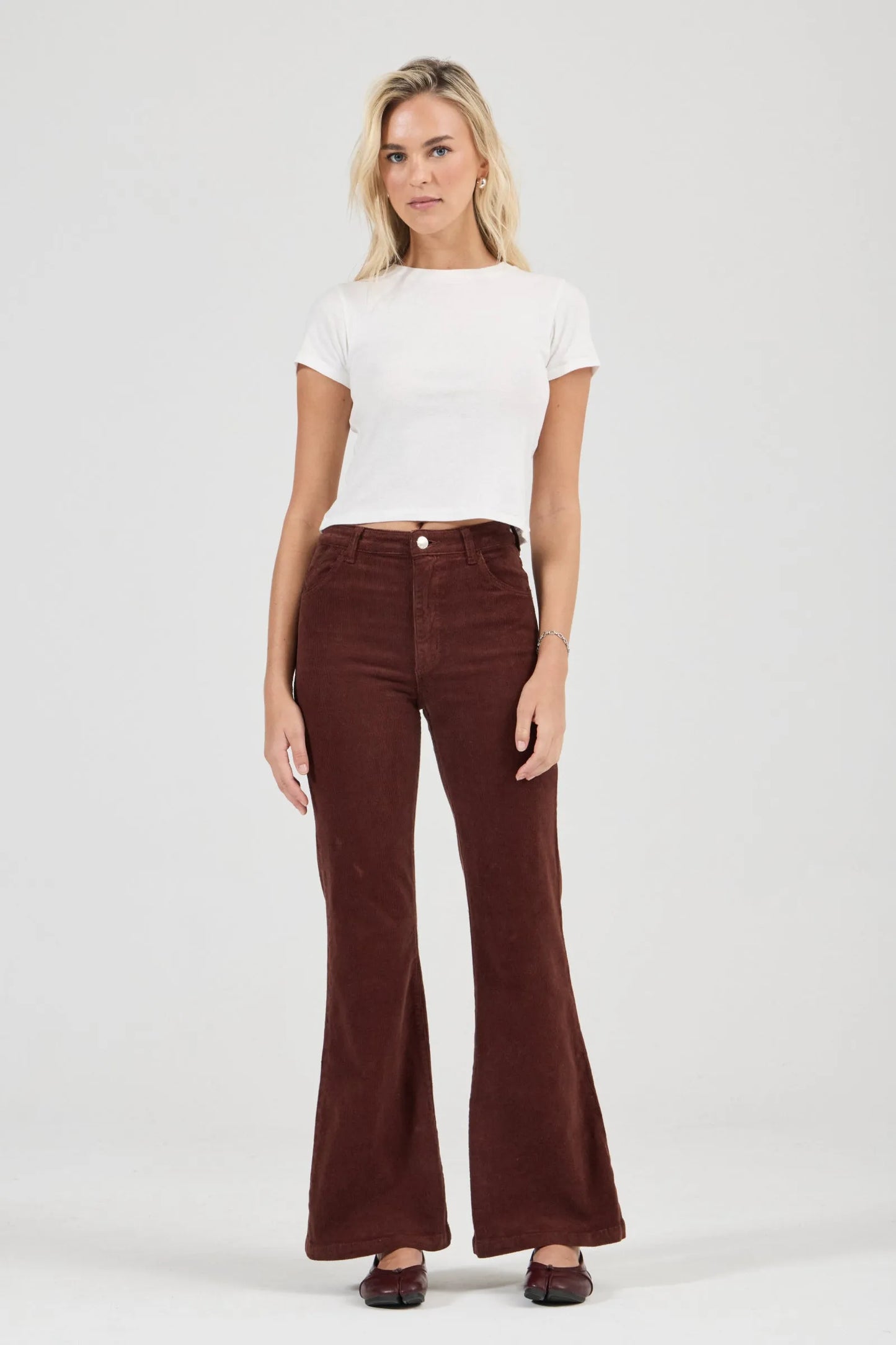 Eastcoast Flare - Cognac Cord