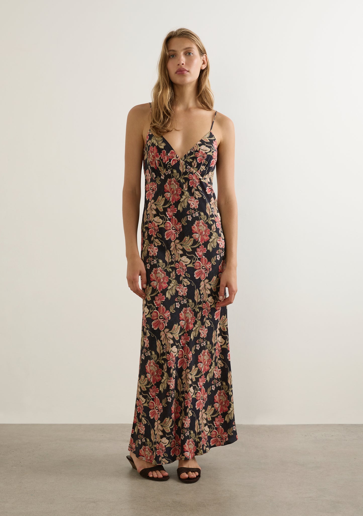 Kalinda Maxi Dress in Vesper