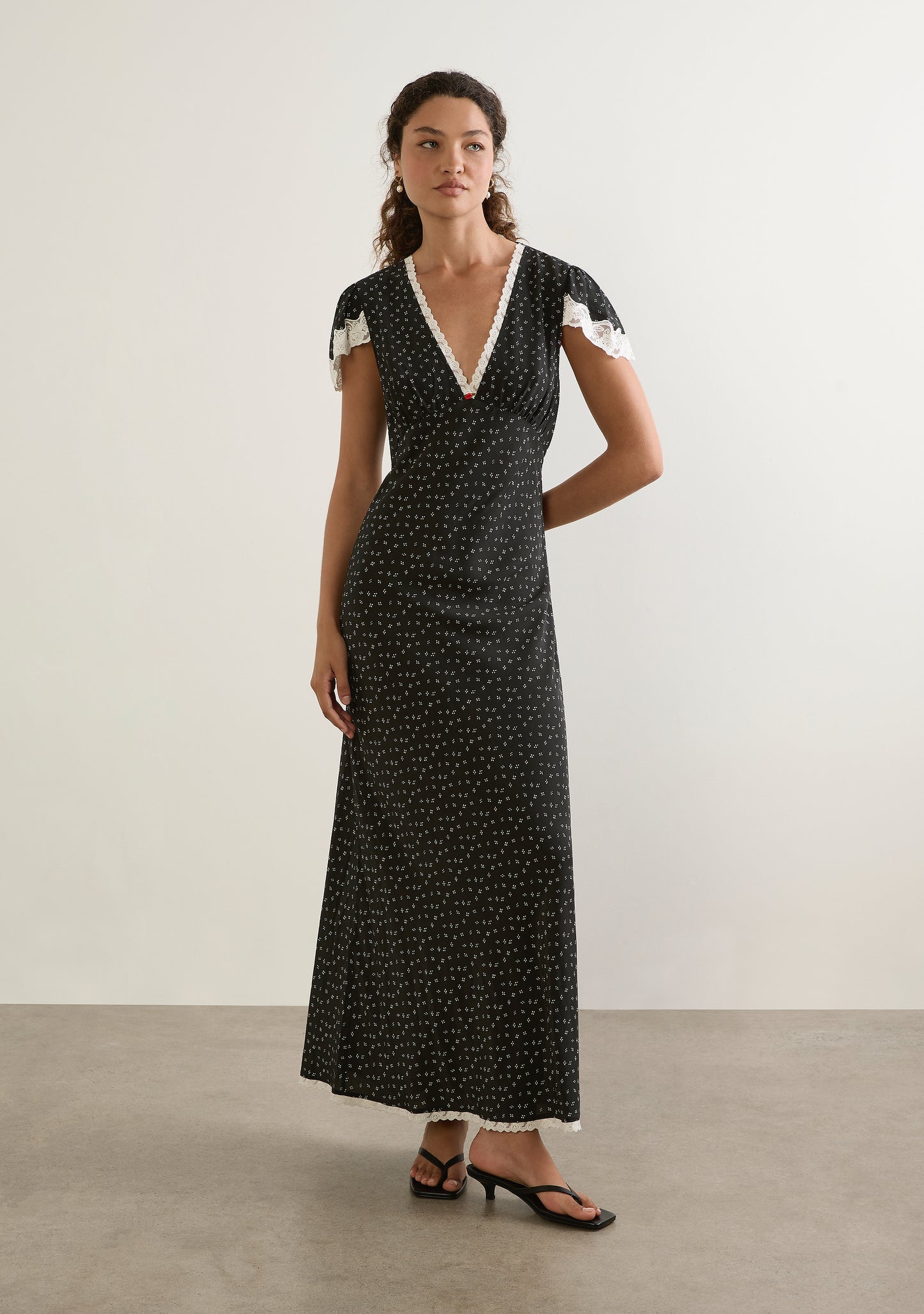 Sylvie Maxi Dress in Black