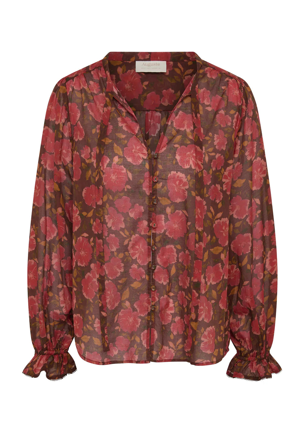 Jessa Blouse in Rosella Espresso