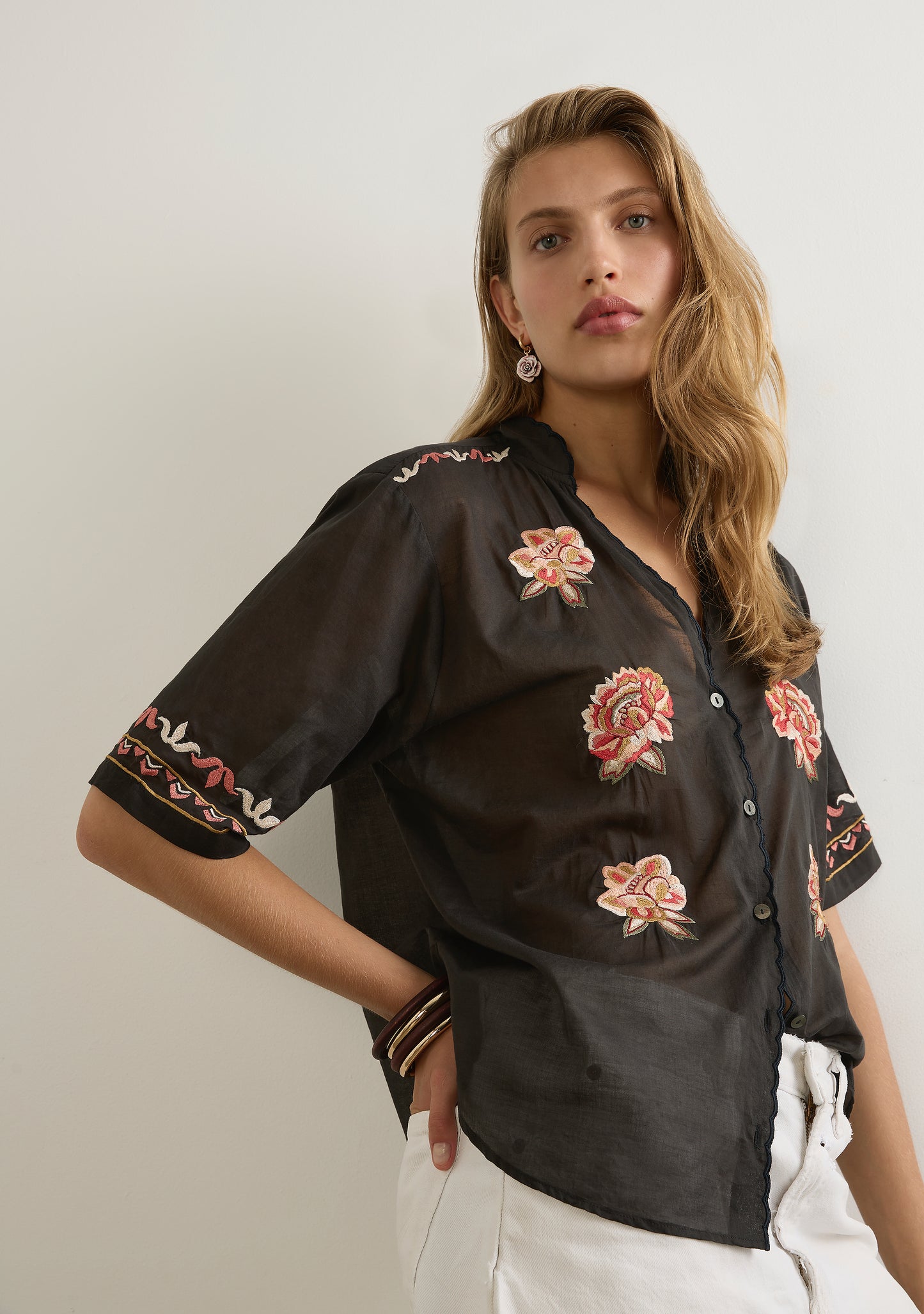 Vesper Embroidered Blouse