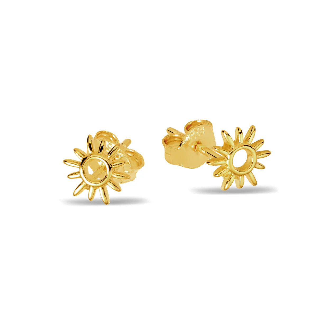 Open Sunshine Gold Studs