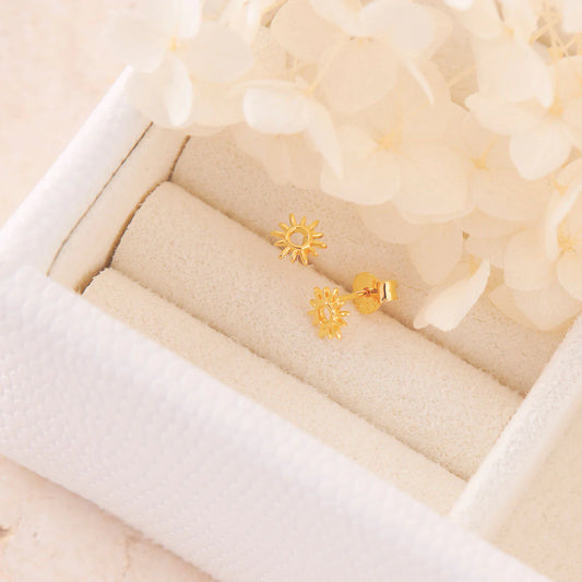 Open Sunshine Gold Studs