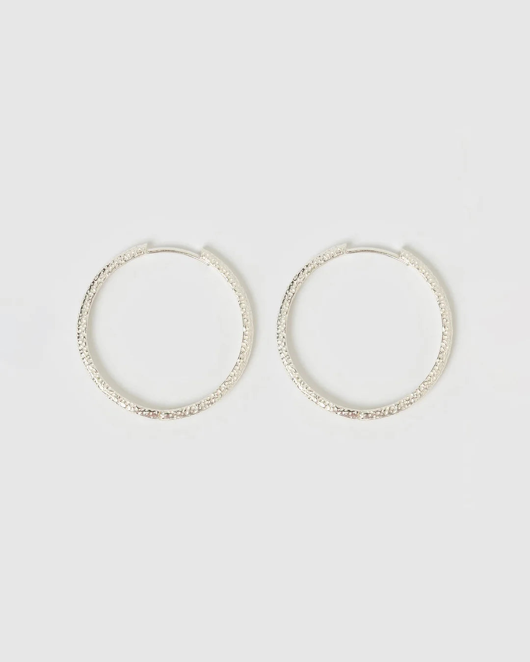 Sebastian Silver Hoop Earrings