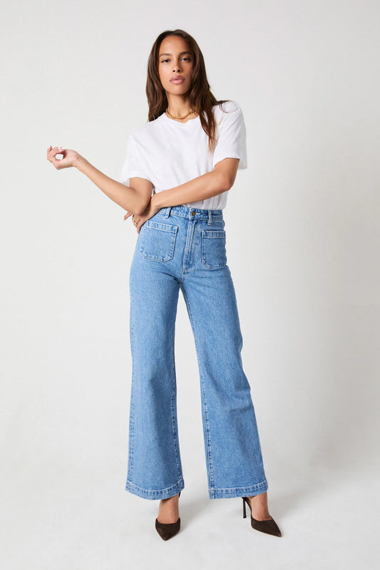 Sailor Long in Lily Mid Blue