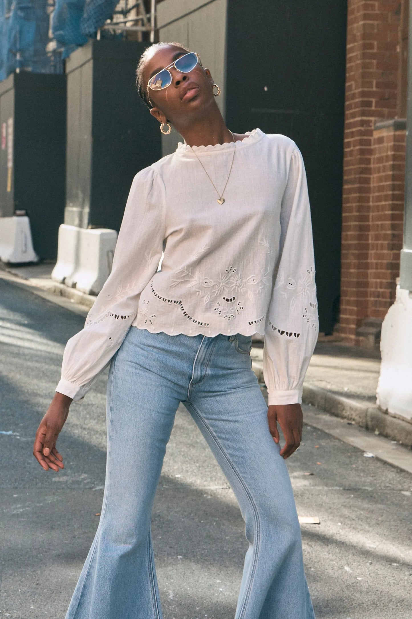 Stephanie Blouse Embroidered