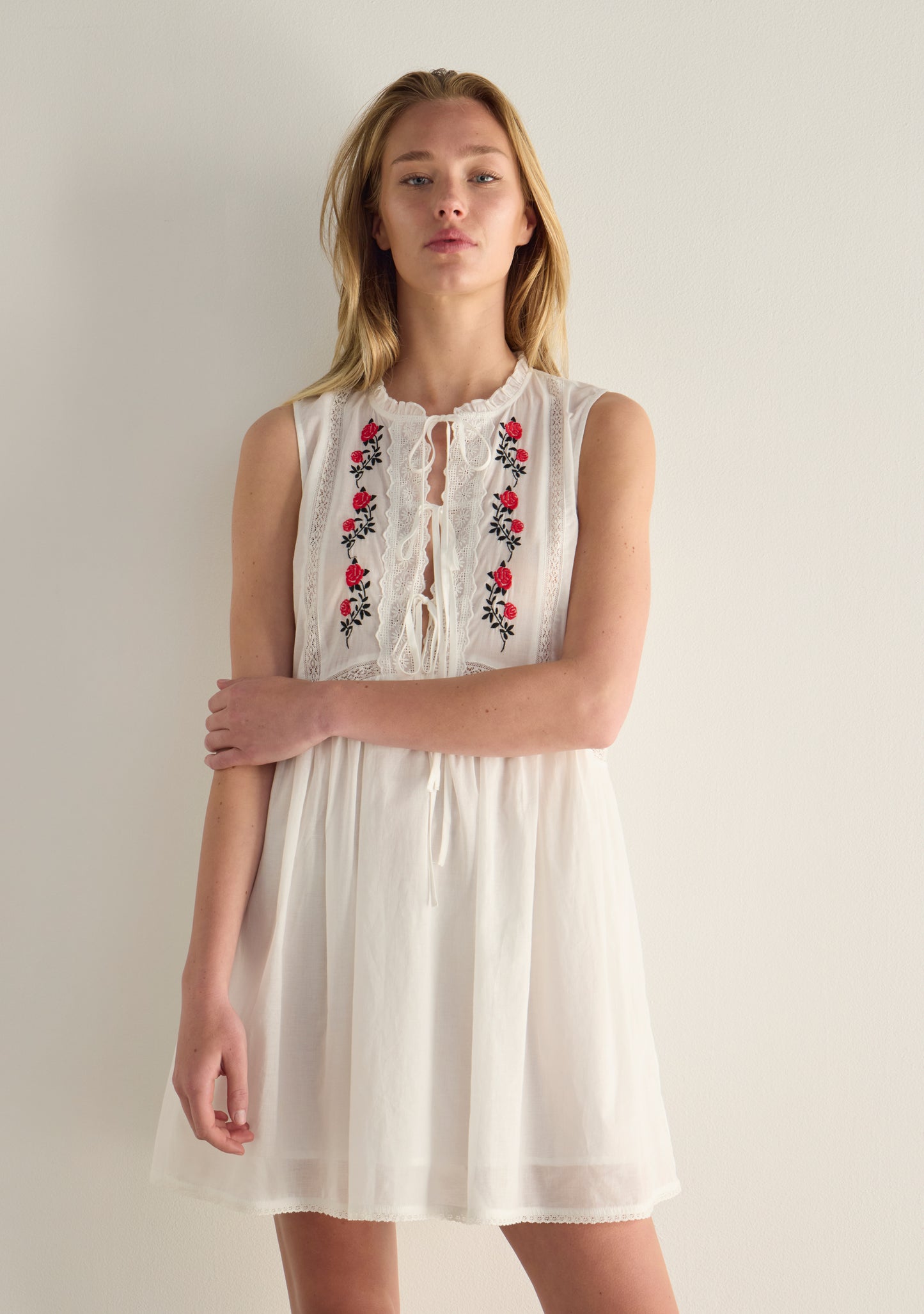 Bellamy Mini Dress White