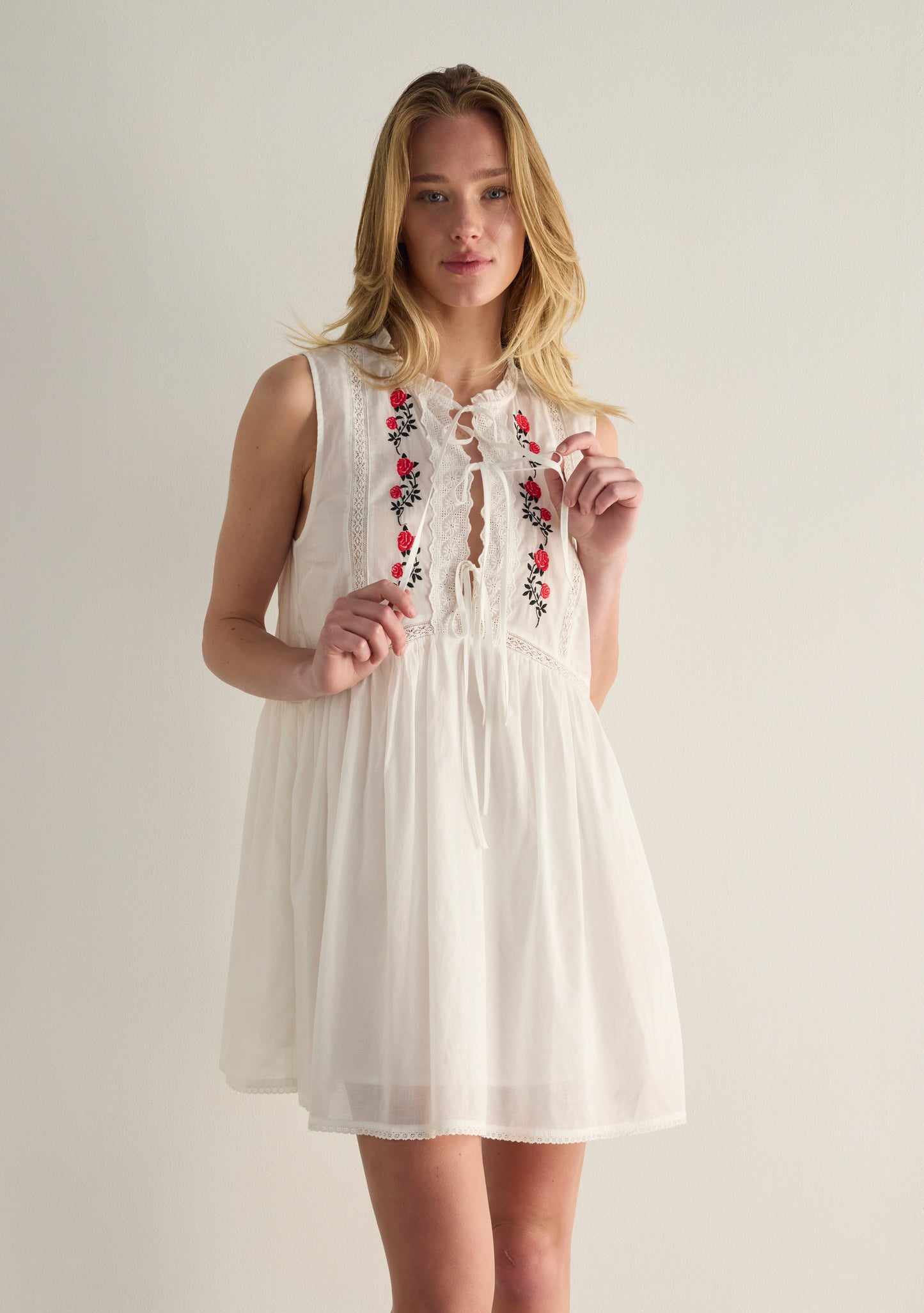 Bellamy Mini Dress White