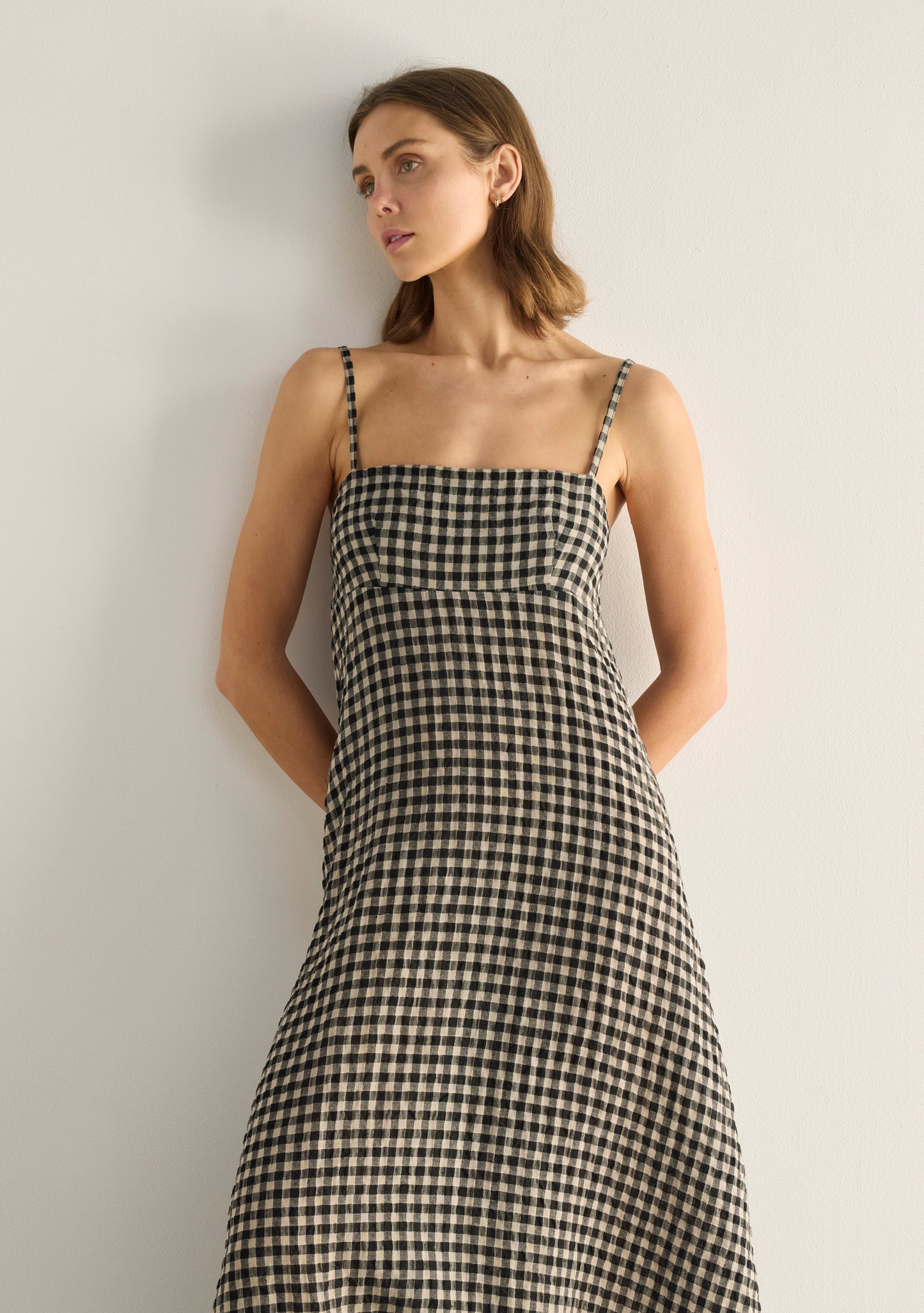 Ilse Maxi Dress - Gingham