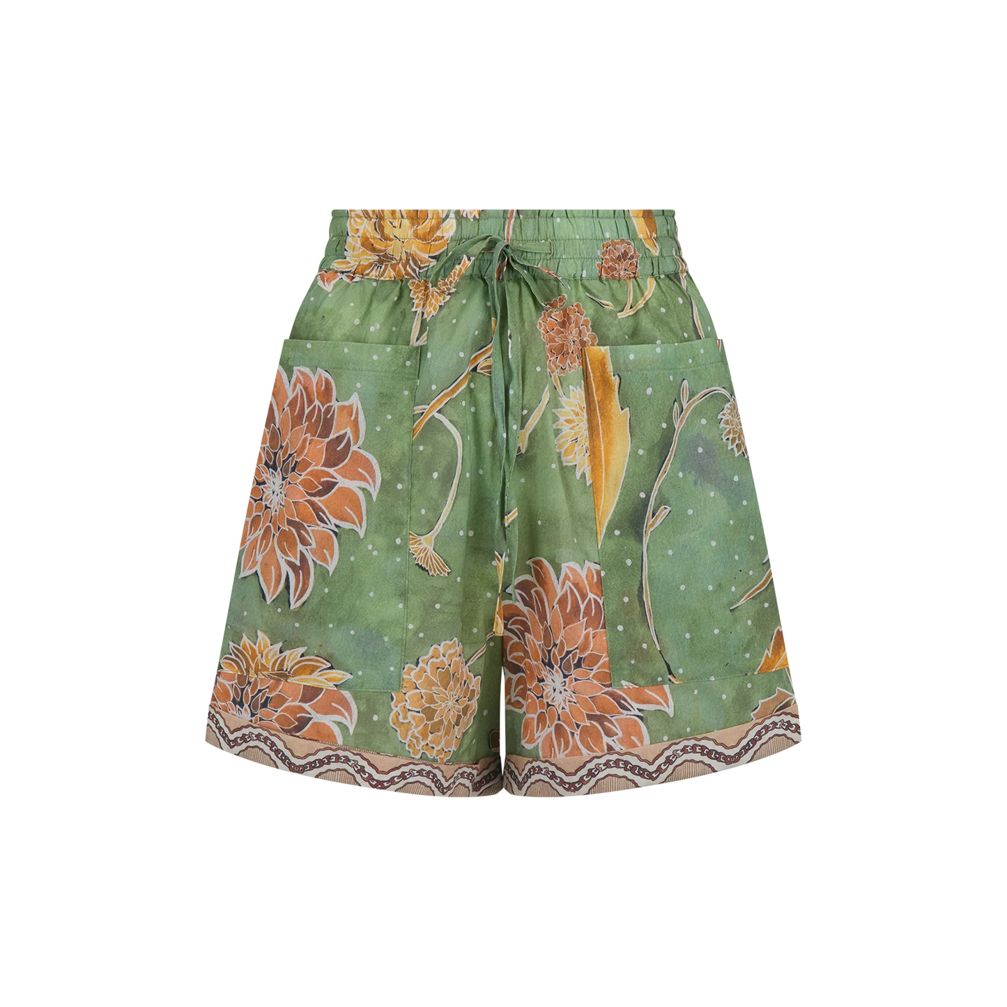 Dahlia Shorts - Moss