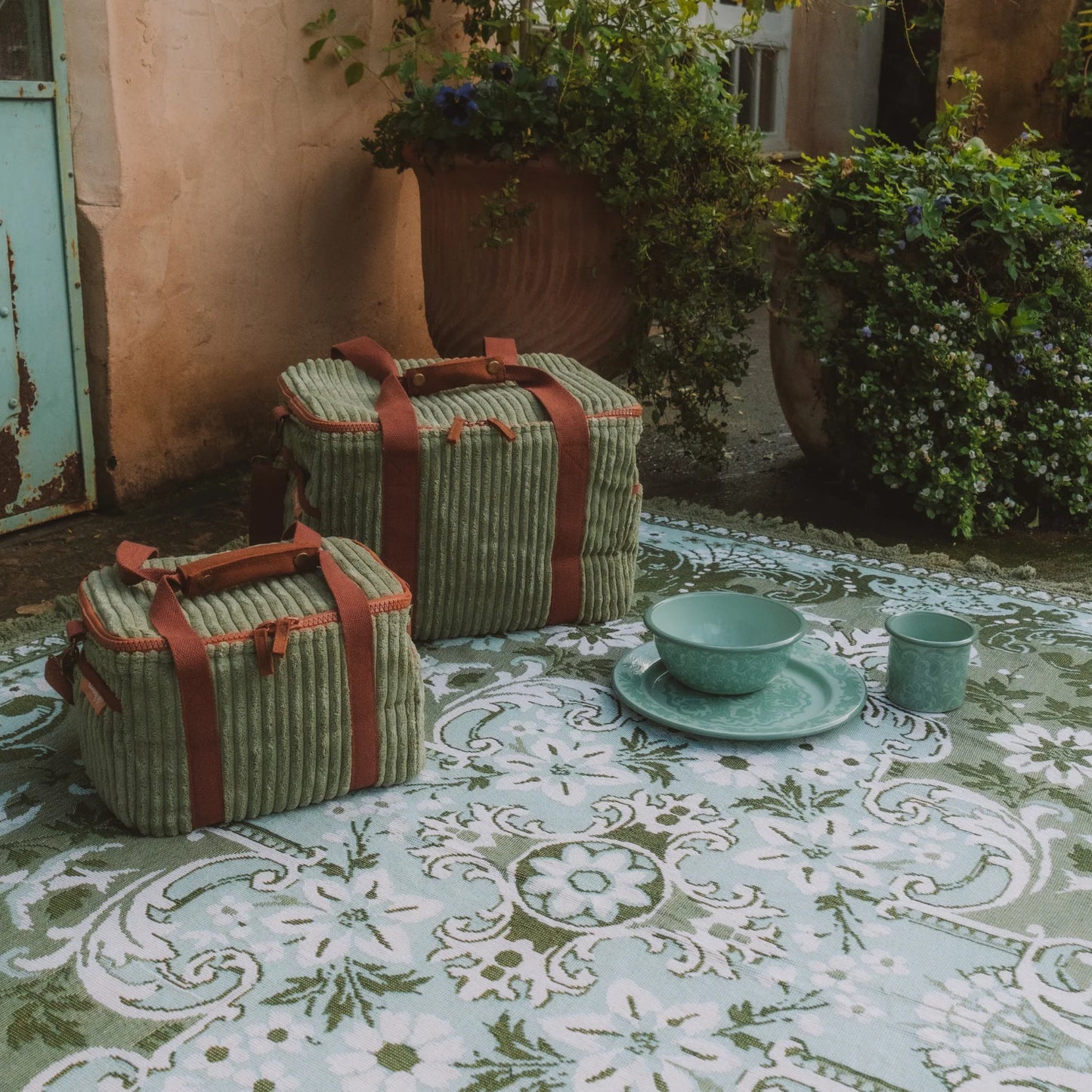 Mini Cord Cooler Bag - Cactus