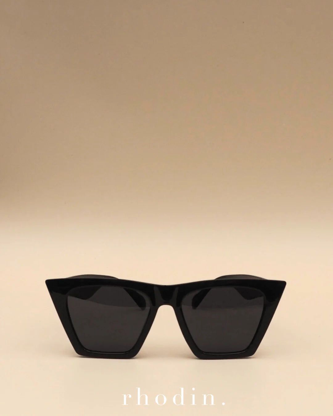 Noir Wing Sunglass in Black
