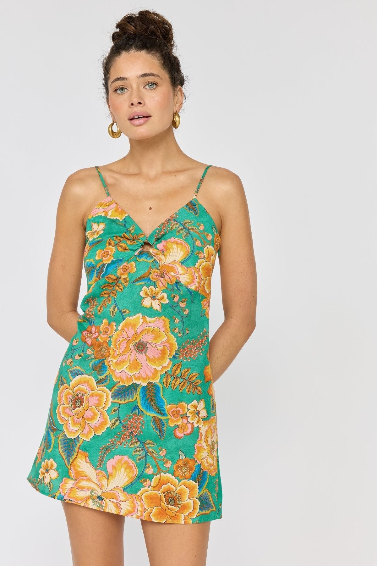 Sunkissed Mini Dress in Atlantis