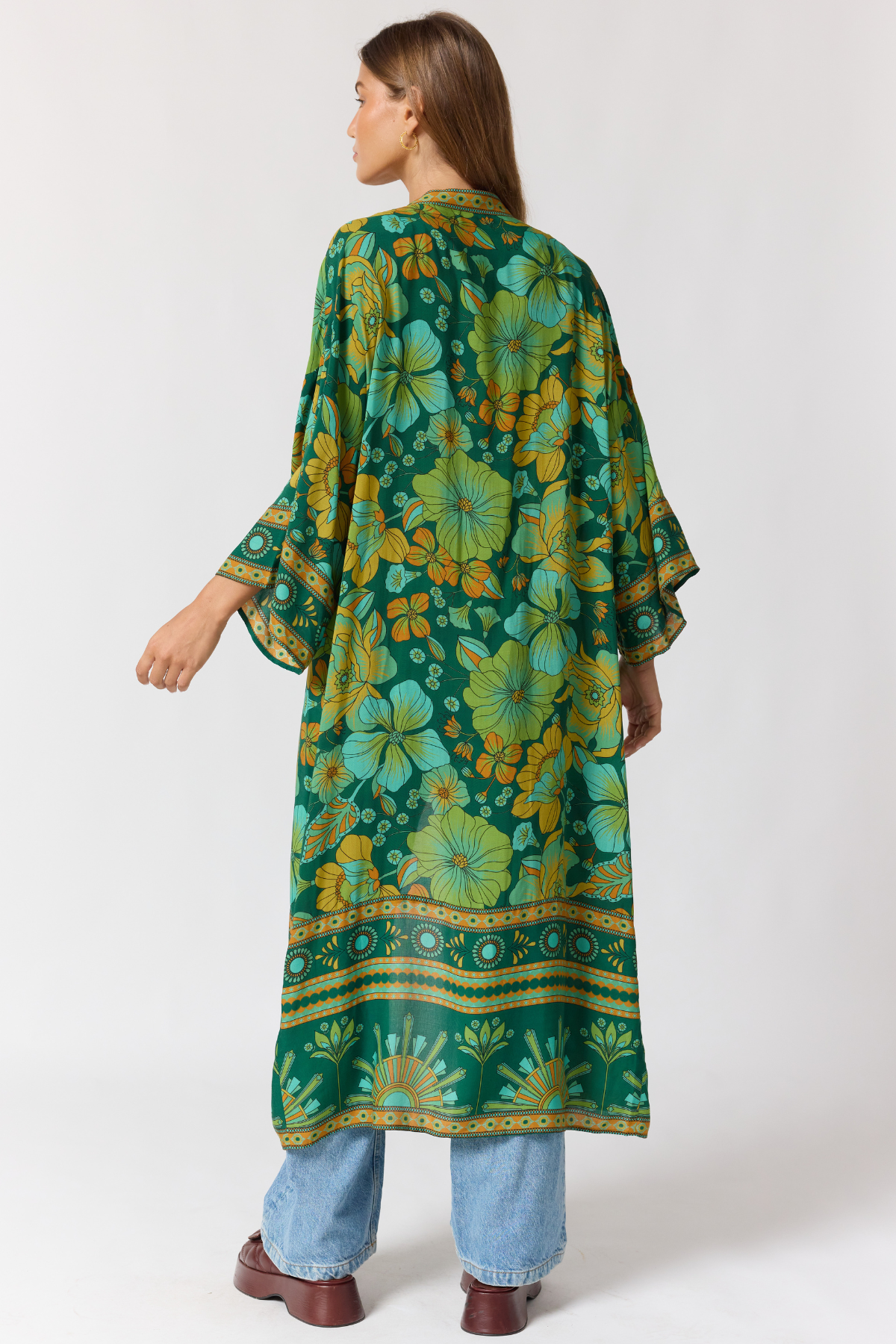 Jade Robe in Emerald