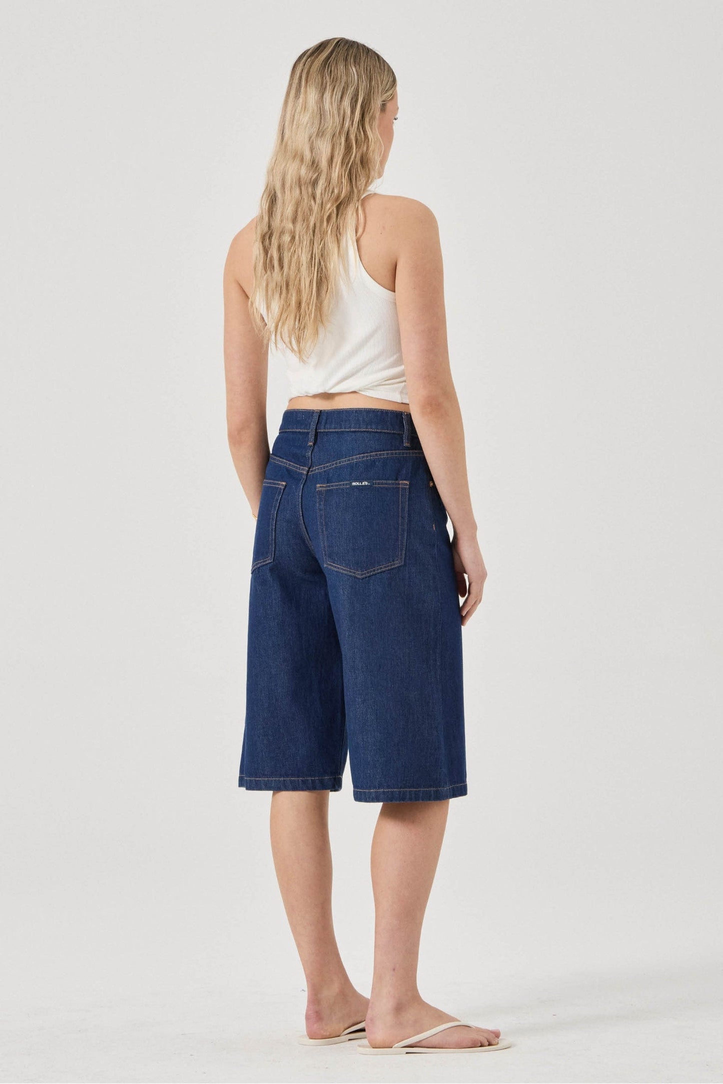 Charlotte Culotte Short - Soho Blue