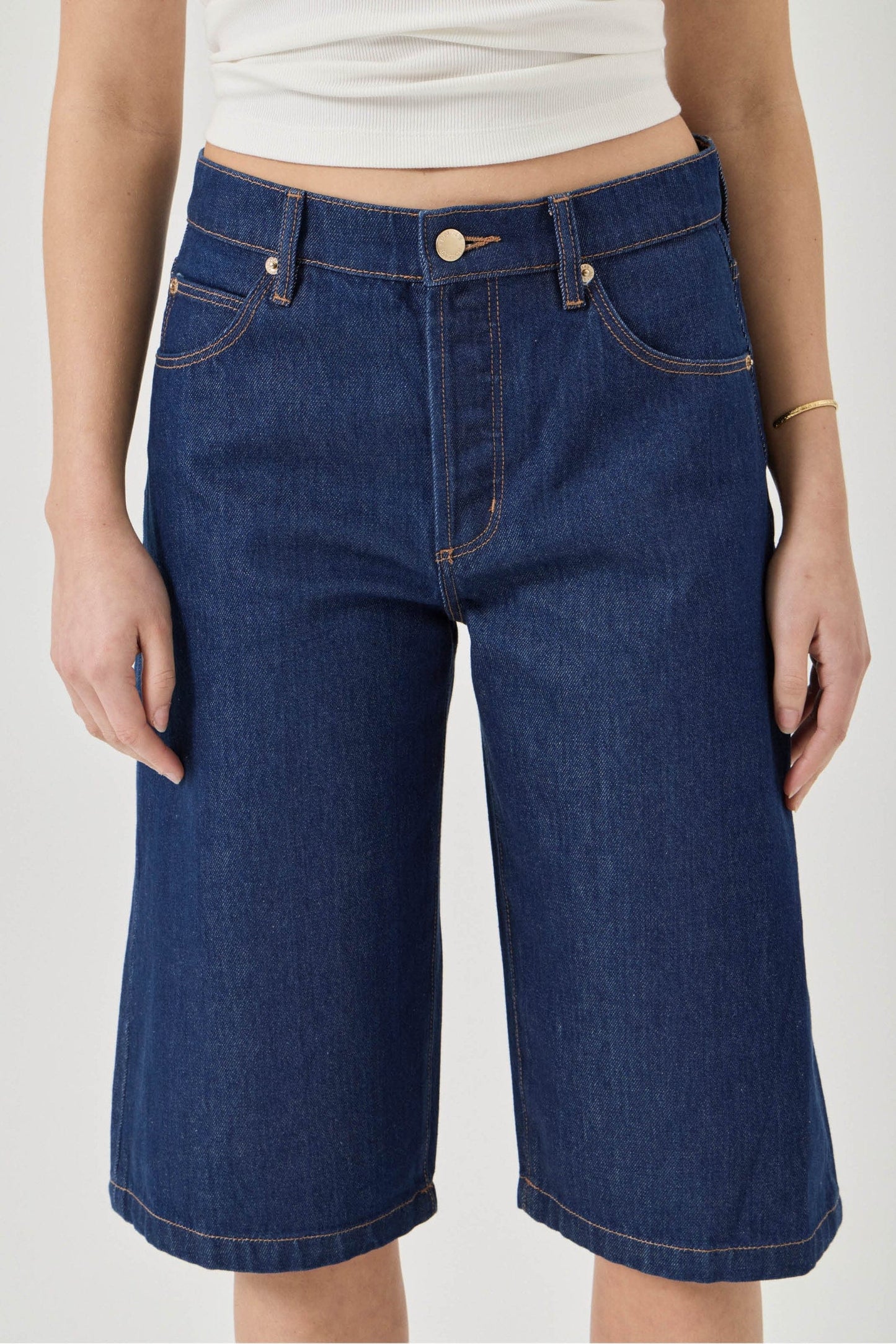 Charlotte Culotte Short - Soho Blue