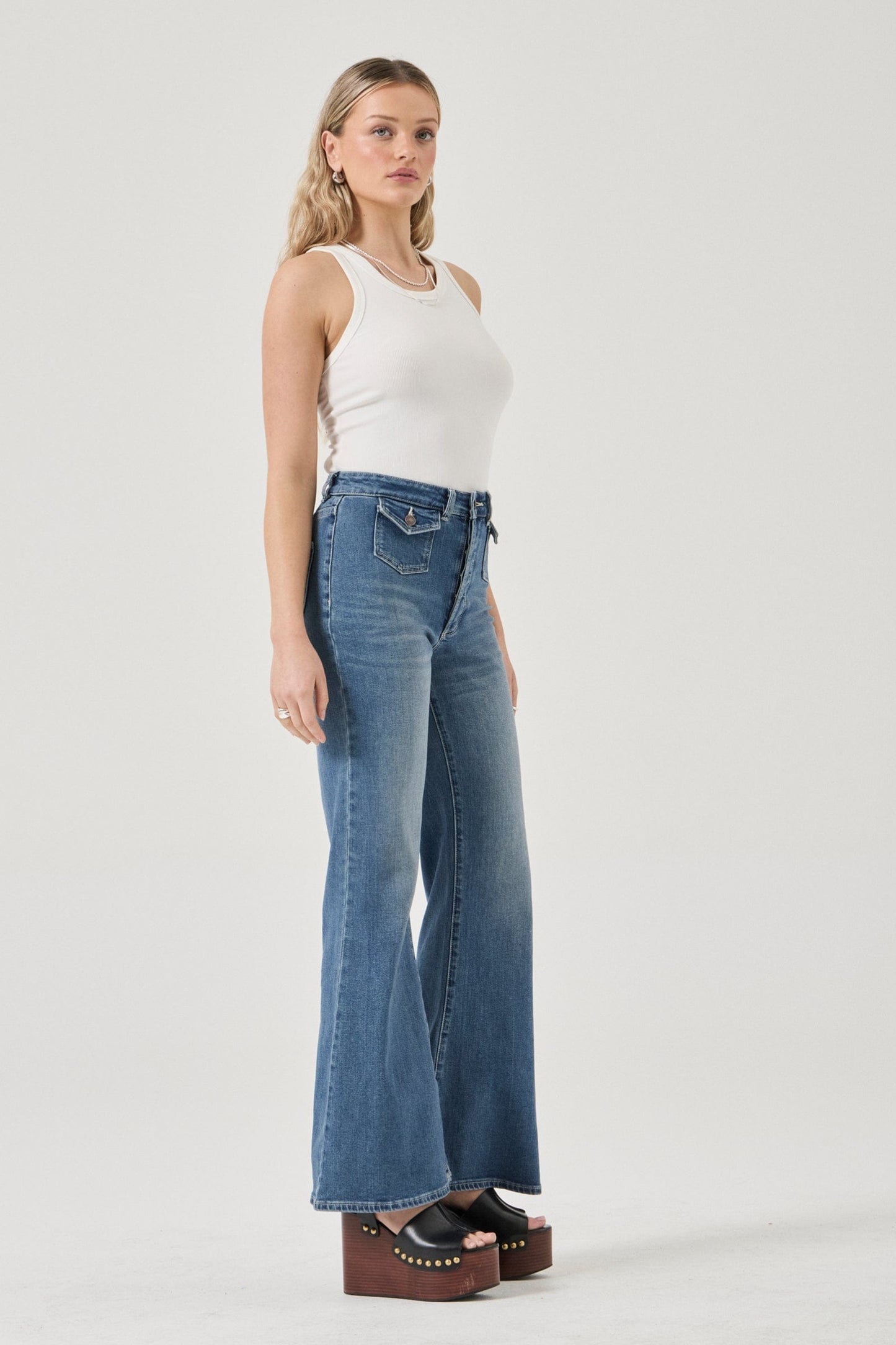 Eastcoast Flare in Dakota Blue