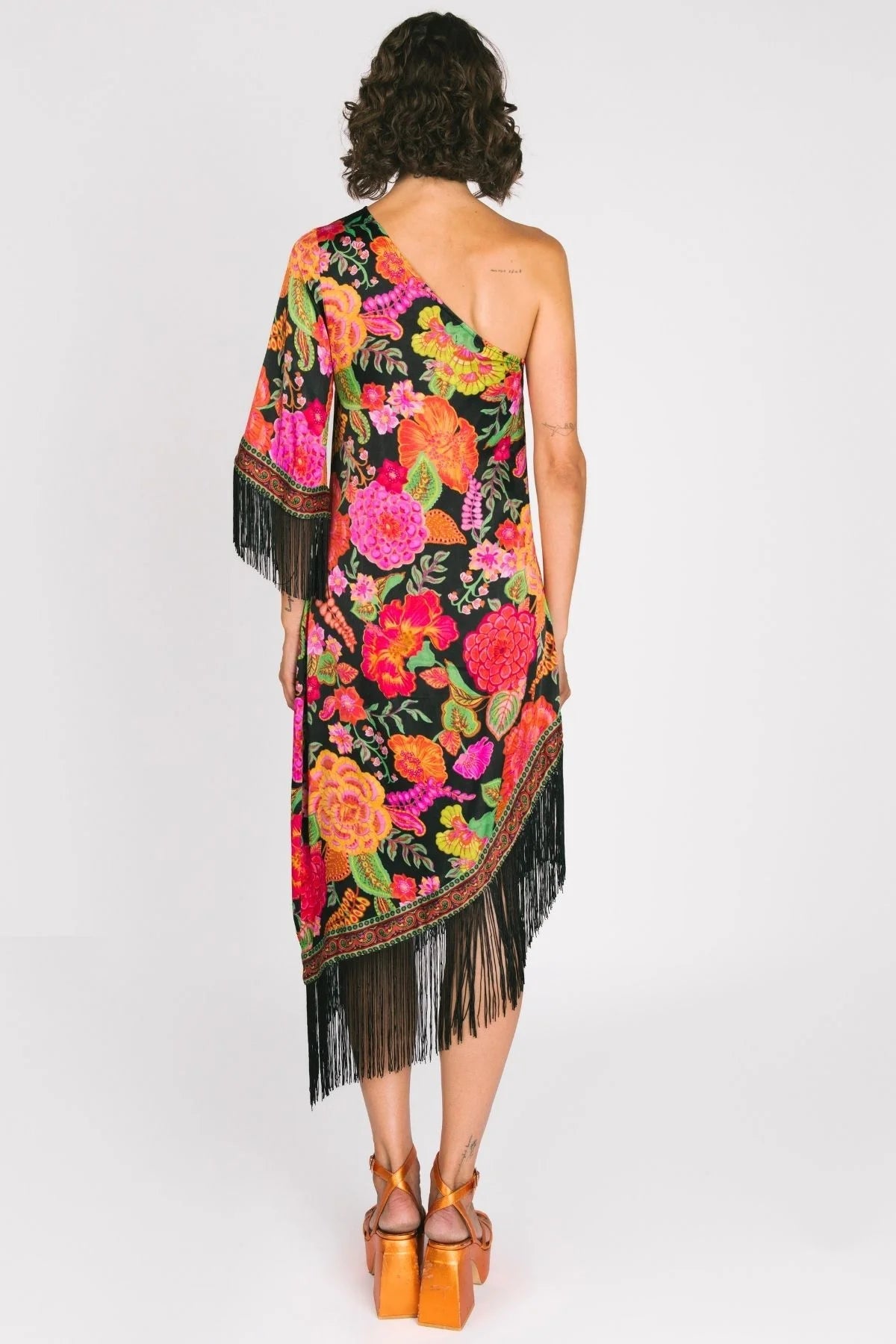 Lady Luck Midi Dress in Paprika